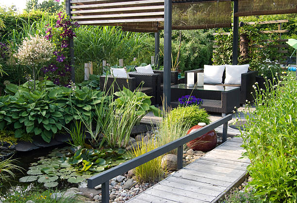 Schöne Gartenausstattung